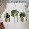 thumbnail image 3 of Kit de macramé para principiantes y adultos: cordón de macramé con cuentas de madera, anillos de macramé y kit para colgar en la pared., 3 of 4