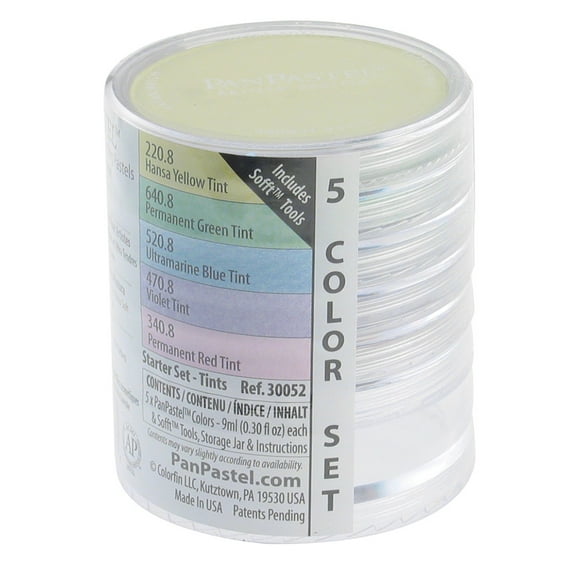 PanPastel® Set, 5-Colors, Tints