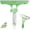 Green, variant on 3 in 1 Window Cleaning Scraper, 2025 Upgraded Window Squeegee with Sprayer for Glass Mirror, Shower Squeegee for Bathroom Tile Shower Walls Glass Doors Window Privacy Film (White)