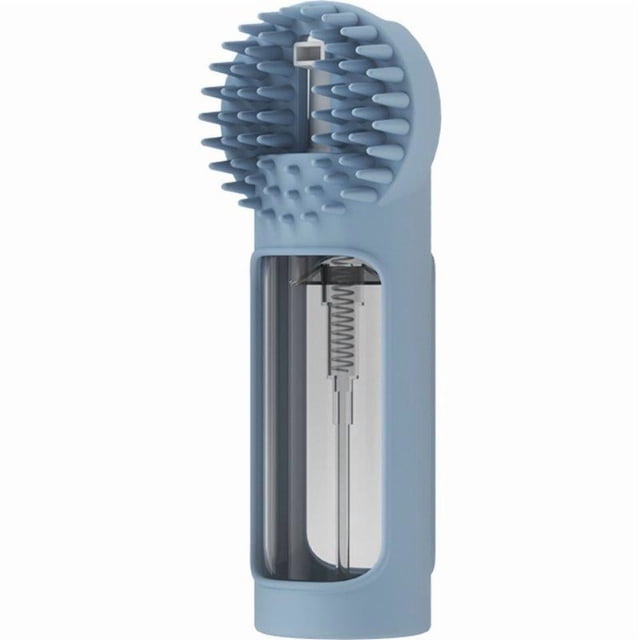 Hot Dog Pet Spray Massage Brush Button Steam Spray Folding Rotatable Bath Comb Floating Hair Brush Removal Hair with For soap puppy bathing puppy soap Shampoo-Dispenser-Bathing-Grooming-Show