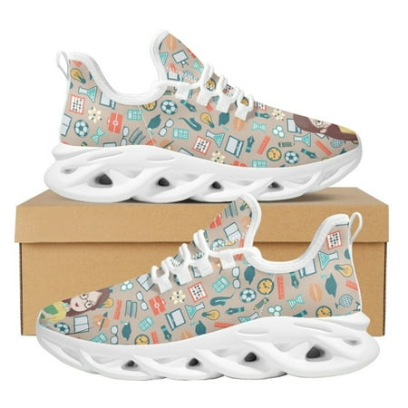 

Teacher Career Designer Women s Platform Sneakers Teacher s Day Gift Summer Lightweight Mesh Walking Shoes School Running Shoes
