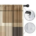 thumbnail image 4 of Blackout Kids Curtains,Brown and Grey Abstract Art Artwork Childrens Insulated Curtains Set Of 2,Bedroom Essentials,Toddler Room Decor 52x84in(132x213cm), 4 of 4