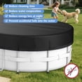 thumbnail image 4 of SHELTUSE 15x21FT Oval Pool Cover - Solar Rectangular Covers for Above Ground Pools, Oxford Fabric Pool Covers for Above Ground Pools, Waterproof and Dustproof Swimming Pool Cover, 4 of 5