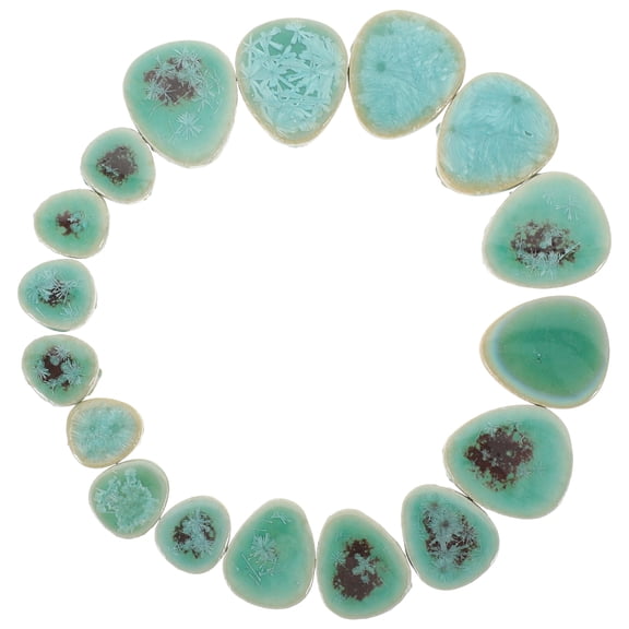 unbranded 3 Bags of Porcelain Mosaic Tiles Irregular Shape Ceramic Mosaic Tiles for DIY Craft Flowerpots Jewelry Making