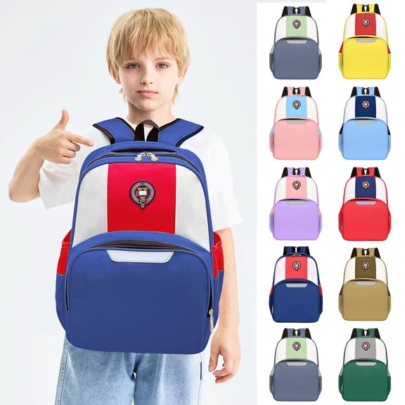 jiaxiM School Backpacks Multi Design Lightweight Durable Daily Use School Bag for Primary, Middle Elementary, Campus, Travel, Holiday Trip