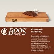 John Boos Chop-N-Slice Wood Cutting Board with Finger Grips, Maple