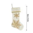 thumbnail image 7 of Christmas Stockings, Classic Holiday Xmas Stocking with Hanging Loop, Gift Bag for Fireplace Mantel, Tree and Family Holiday Decor, 7 of 7