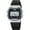 Black White, variant on Classic Women's Digital Multifunction Sports Watch Square Waterproof Electronic Led Watch
