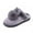 Gray, variant on Puntoco Women'S Shoes Clearance,Women'S Winter Home Furry Ears Indoor Slippers Soft Comfort Footwear Shoe Red