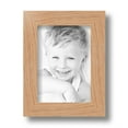 thumbnail image 2 of ArtToFrames 5x7 Inch European Beech Picture Frame, This Brown Wood Poster Frame is Great for Your Art or Photos, Comes with Regular Glass (4849), 2 of 8