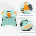 thumbnail image 6 of DRAFIDEEP Compact Potty Seat Black 1 Set 9.1x8.7x5.9in for Children Outdoor Activities, 6 of 6