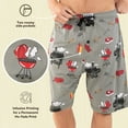 thumbnail image 5 of LazyOne Grilling Men's Pajama Shorts – Funny Grill Cotton Pajama Shorts for Men, Mens Sleep Shorts with Pockets (S), 5 of 7