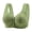 B159 Green Clearance Bras under $5, variant on Bras Under $5! Cagogo Daisy Bras for Older Women Plus Size Full Coverage Front Closure Wireless Bralette Support Comfortable Wire Free Bra Brasier Sin Varillas Para Mujer