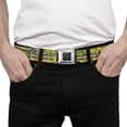 thumbnail image 3 of Buckle-Down Belt, Seatbelt Buckle Belt, Truth And Justice Yellow, Youth 22 to 32 Inches, 3 of 9