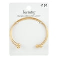 thumbnail image 2 of 65mm Gold Charm Bangles - 2ct. by Bead Landing, 2 of 2