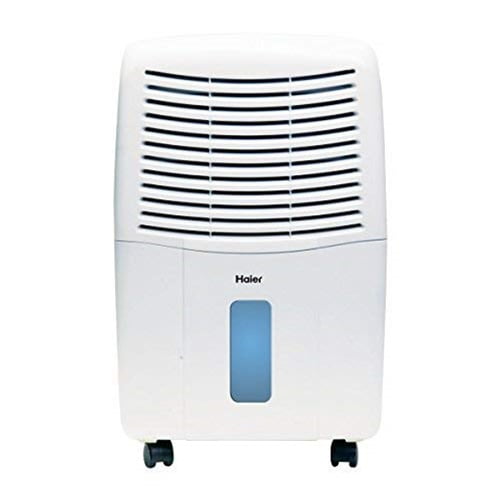 Haier 32Pint Dehumidifier for Basements w/Drain, White, DM32ML