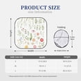 thumbnail image 3 of Cauagu Wildflower Watercolor 2 Cauagu {designName} Print Foldable Car Windshield Sun Shade | Front Windshield Shade for Sun | Fits Small Sedans, Mini SUVs, Hatchbacks-Large, 3 of 6