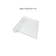 thumbnail image 7 of FNNMNNR 100 Pcs Price Label Rack Plastic Upgrade Structure Display Holders Retail Cards Sign for Store Supermarket Bins Supplies, 7 of 7