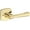 Gold, variant on Baldwin Pv.Wyn.R.Sfr Wyndcliff Privacy Door Lever Set - Brass