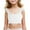 White, variant on Kaemgyyd Girls Crop Top Cute Ruffle Sleeveless Sports Bra Trendy Square Collar Kids Comfort Dance Yoga Tee for 4-12 Y