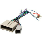 RED WOLF Car Stereo Radio Wire Harness Head Unit Video Replacement with RCA Adapter Amp Power Input Connectors