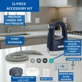 thumbnail image 3 of SALAV® CS-100 CleanSteam Compact Steam Cleaner, Navy, 3 of 10