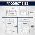 thumbnail image 3 of EchoSmile 30 qt. Rotomolded Cooler in White, 3 of 5