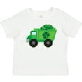 thumbnail image 3 of Inktastic St Patricks Day Irish Clover Dump Truck Childs Boys Baby T-Shirt, 3 of 5