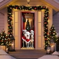 thumbnail image 5 of Christmas Party Decoration, Large Door Tapestry Cover for Indoor or Outdoor Holiday Festivities 90*180cm, 5 of 9
