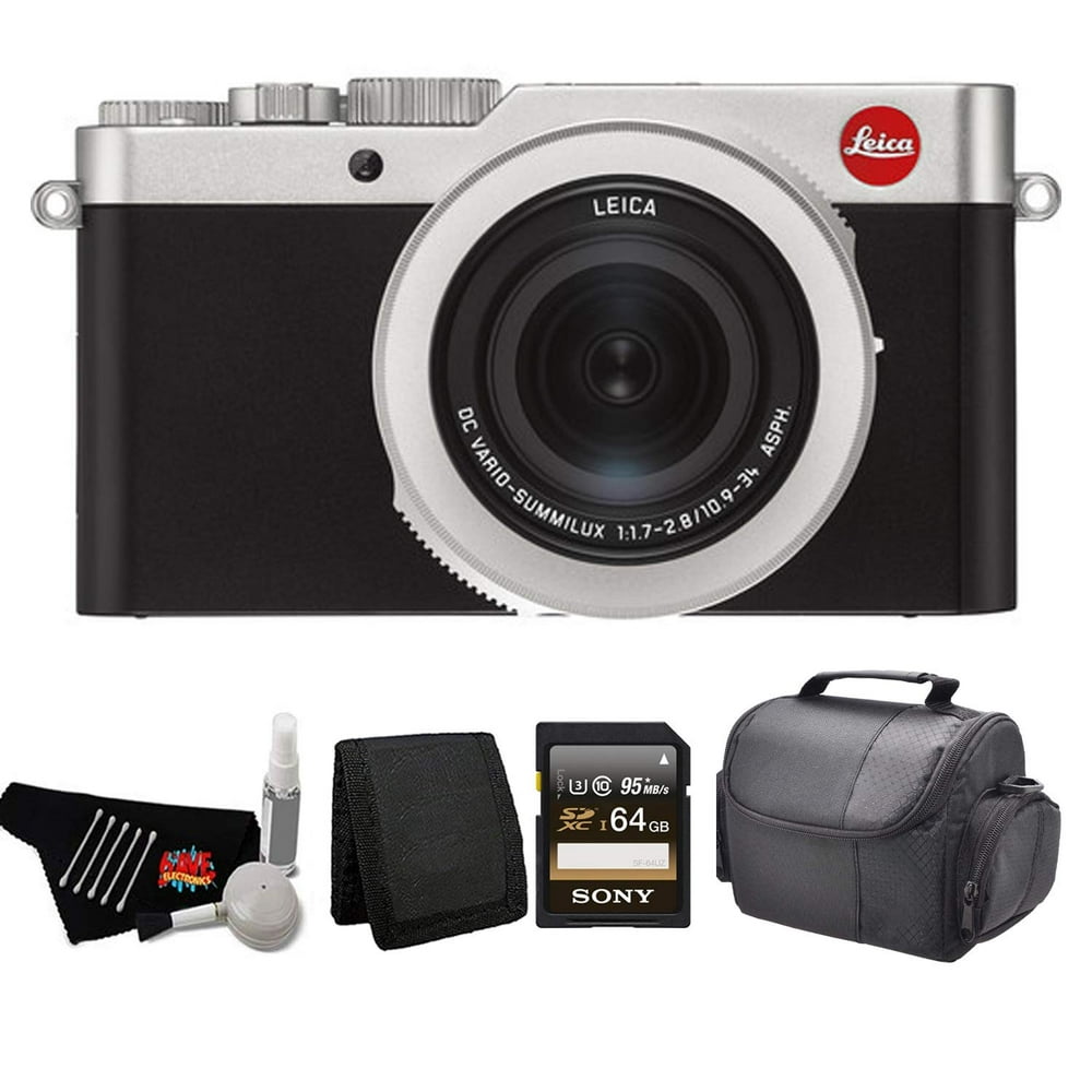 Leica DLux 7 Point and Shoot Digital Camera 19116 Kit +64GB Memory Card