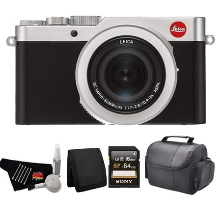 Leica D-Lux 7 Point and Shoot Digital Camera 19116 Kit +64GB Memory Card