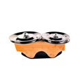 thumbnail image 2 of Yinanstore Finger Shaker Hand Tambourine Bell Finger Tambourine Hand Percussion Instrument for Stage, Performance, Practice Rhythm Live, 2 of 8