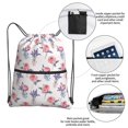 thumbnail image 3 of Naloa Lavender Flowers Drawstring Backpack String Bag Cinch Water Resistant for Gym Shopping Sport Yoga, 3 of 6