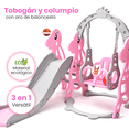 thumbnail image 3 of Resbaladilla Centro Infantil Juego Tobogán Columpio Canasta, 3 of 7