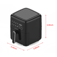 thumbnail image 3 of Culinary Chef 3.17QT/3L Touch Screen Air Fryer, 3 of 8