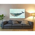 thumbnail image 3 of Epic Graffiti  'Whale Bubbles 1' by Fab Funky Giclee Canvas Wall Art, 16"x12" 54 x 40, 3 of 3