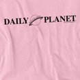 thumbnail image 2 of Superman Daily Planet Logo Women's T Shirt, Pink, 2X-Large, 2 of 6