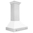 thumbnail image 2 of ZLINE 36 In. Wall Mount Range Hood in DuraSnow Stainless Steel with White Matte Shell and Stainless Steel Handle (8654SNX-WM-36), 2 of 2