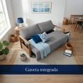 thumbnail image 3 of Sofá Cama Lucca matrimonial Spring Air, con almacenamiento color Gris, 3 of 11