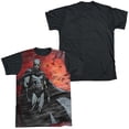 thumbnail image 2 of Batman Men's  Frenzy Sublimation T-shirt White, 2 of 4