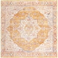 thumbnail image 2 of Rugs.com Deepa Collection Rug – 8 Ft Square Yellow Medium Rug Perfect For Living Rooms, Kitchens, Entryways, 2 of 9