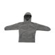 thumbnail image 3 of Chaqueta con capucha 1/6 Ropa Moda Cosplay Elegante Casual Mini Abrigo de manga larga gris claro, 3 of 9