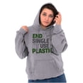 thumbnail image 4 of Save the Planet Go-Green Earth Day Hoodie Sweatshirt Women Men Brisco Brands S, 4 of 6