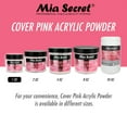thumbnail image 2 of Mia Secret Professional Acrylic Nail System Pink Acrylic Powder 1 OZ, 2 of 5