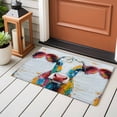 thumbnail image 5 of 2x3 Washable Entryway Rug, Colorful Cow Non-Slip Area Rug for Front Door Kitchen Bathroom, Rustic Animal Indoor Floor Mat for Home Decor, 5 of 9