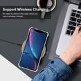thumbnail image 5 of NEOYFC for  iPhone XR Case, XR Phone Case with Screen Protector, Shockproof Crystal Clear Slim Soft Silicone TPU Protective Phone Cover for iPhone XR,Clear, 5 of 7