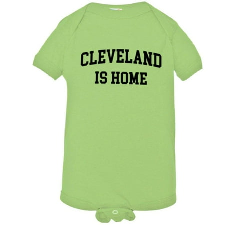 

PleaseMeTees™ Baby Cleveland Ohio Is Home Born In From HQ Jumpsuit