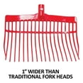 YUNTIE Manure Fork Replacement Head 1 Bar Easily Horse Poop Rake