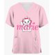 thumbnail image 3 of Uniforme médico de enfermera con estampado de gato de Disney Mary, uniforme de enfermería para quirófano, ropa de hospital para mascotas, camisetas de manga corta, 3 of 5