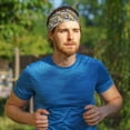 thumbnail image 5 of Sicilian Style Headbands for Women Men, Workout Elastic Sweat Band for Yoga Running Cycling Gym Exercise Non Slip Head Bands for Women's Hair, 5 of 5
